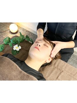 ヘッドスパで癒されたい