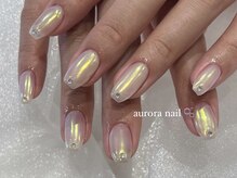アコ バイ ネオリーブ(aco by Neolive)/オーロラミラーネイル☆彡