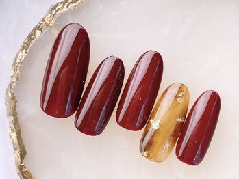 ネイルサロンフォーユー(for u)/べっこうネイル￥4980