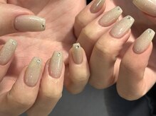 ラボテ(laboT)/くすみホワイトラメ