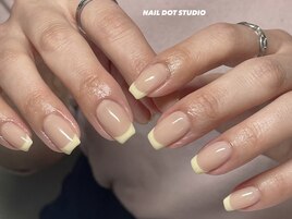 パステルイエローフレンチ