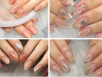 フォルス(force)の写真/シンプルだからこそ技術とセンスが光る＊ちゅるんと上品な指先に導きます♪カラバリ豊富で選べる楽しみ◎