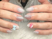 ルミエールサント(lumiere sainte)/持込みパーツで自分だけのネイル