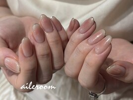 白桃ネイル