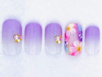 ネイルサロン フラール(Fullard)/634ジェル￥8228スカルプ￥11528