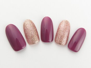 ネイルサロンディーバ 塚口店(Diva)/One color plus(2 colors)