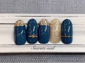 スエルテ ネイルサロン 北千住店/上品オフィスリボン ¥7000