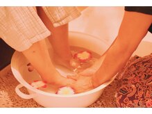 ジュノ(JUNO)/【3】お着替え＆足湯