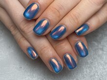 アトリエ フィオリトゥーラ 名古屋店(atelier FIORITURA)/オーロラ×マグネットネイル