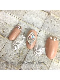 nn111ブライダルネイル