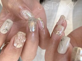 夏ニュアンスネイル