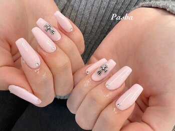 パシャ(Pasha)/ピンク×パーツ