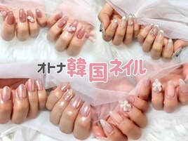 ◎オトナ韓国ネイルを提案◎