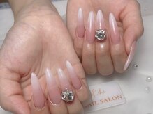 キヒ 巣鴨店(Kihi)/グラデーションネイル+パーツ2個