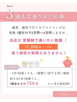 エクシアホワイトニング 阪急洛西口駅前店/しみないホワイトニング