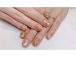 春夏秋冬☆ミラーアートネイル