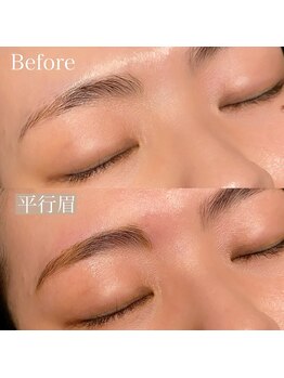リボーン(REBORN)/平行眉