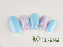 エリクサーネイル 池袋(Elixir Nail)/定額a シンプル/クーポン使用