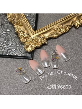 ユーズネイル シュエット(yu’s nail Chouette)/定額ネイル￥6，600