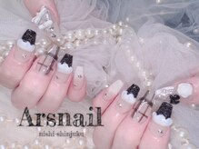 アルスネイル(Ars nail)/黒チェック