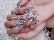 レアネイル 新宿(le'a nail)/マグネットグラデーション