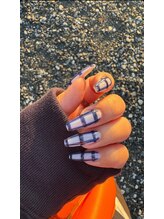 アンナネイル(ANNA Nail)/チェック柄ネイル