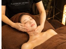 プラチナムアロマ 難波店(PLATINUM AROMA)の雰囲気（ヘッドやフェイシャルコ-スも充実☆予算に合わせたSetメニュ-も）