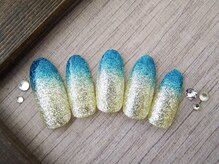ネイルサロンフォーユー(for u)/キラキラネイル￥5980