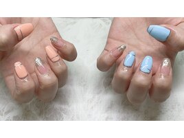 ちぐはぐネイル