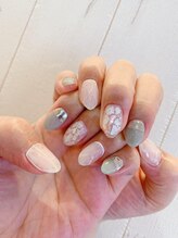 ケイネイル(Kay Nail)/ホワイトシェルネイル