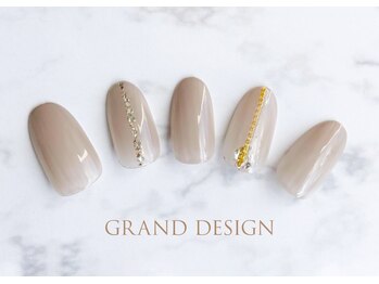 グランドデザイン 穂積店(GRAND DESIGN)/ラインシェルネイル