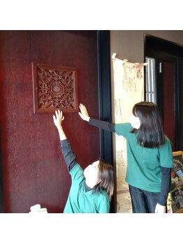 ヴィラス(Villas)/内装の変化にスタッフが！