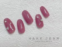 マークジーン 姫路(MARK JEAN)/105. ピンク　ラメ　ネイル