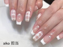 エルミー 三軒茶屋(elmy)/フレンチガーリー　白チェック