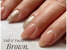 ブラウン(Brown.)/スィンプルミラーアート