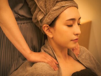 ソキ 梅田(SOKI)の写真/【デコルテ～肩甲骨まですっきり】滞りやすい上半身を集中ケア!慢性的な肩の疲れに◎［梅田/梅田駅］
