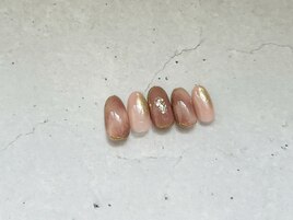 ピンクニュアンスマーブル