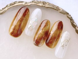 べっこうネイル￥7980