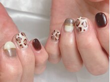 ブルヴェール(Bleu vert)/アニマル柄