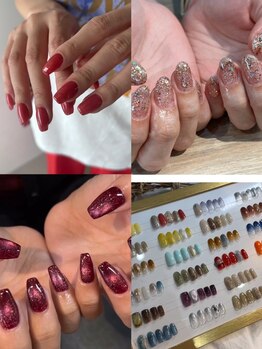 ブリスネイル うるま店(Bliss. nail)の写真/【ジェル1カラー/マグネット/選べる定額アート♪】自信があるからこそ,この価格！お得に可愛いを叶えます☆
