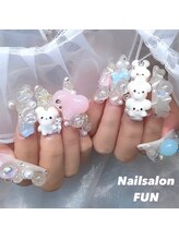 ファン(FUN)/★自爪10本アートスーパーロング