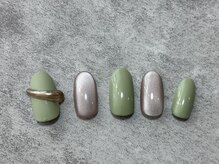 プルル(PURR)/マグネット×アクセサリーネイル