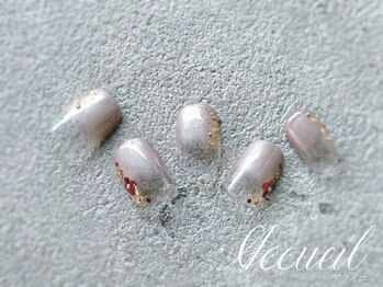 アクイユ ユノトレ 表参道店/12月季節限定8種デザイン￥8480