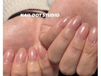 ネイルドットスタジオ 堺筋本町(NAIL DOT STUDIO)/ミラーネイル