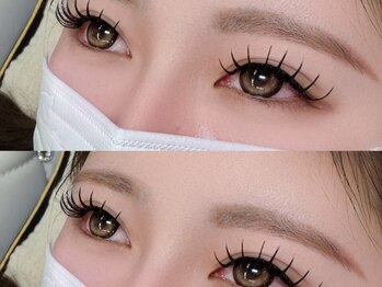 アンジェリークアイラッシュ(Angelique Eye Lash)の写真/【人気LEDエクステ】専用のグルーをLEDライトで硬化する最新マツエク導入!格段に長いモチの良さが魅力☆