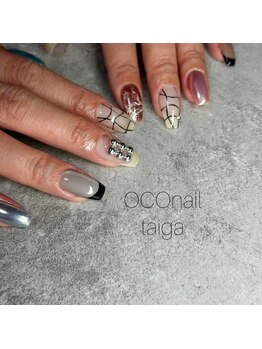 オコネイル ネイルサロンアンドスクール(OCO nail)/定額アートデザインネイル