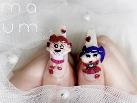 3Dキャラクターネイル