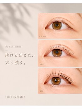 トイロアイサロン(toiro eyesalon)/イタリア発！マイラミネーション