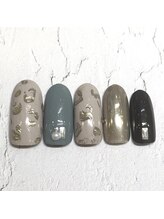 ネイルサロン 爪/秋冬ネイル