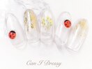 てんとう虫ネイル￥9000